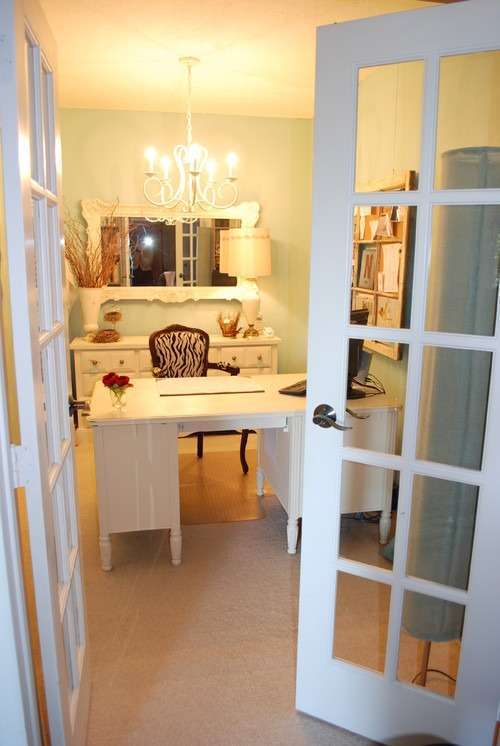 Eclectic Home Office