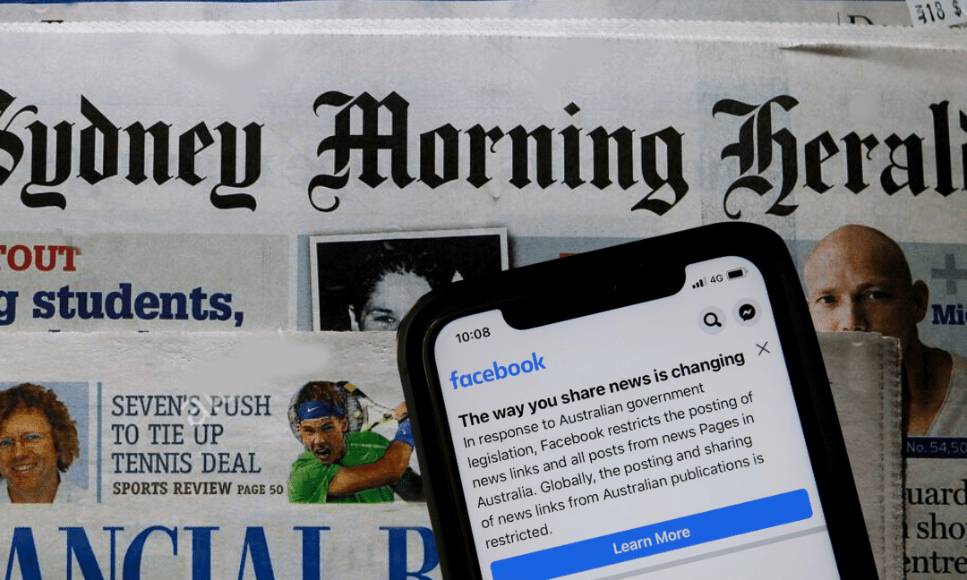 Facebook Almost Blocks News in Australia